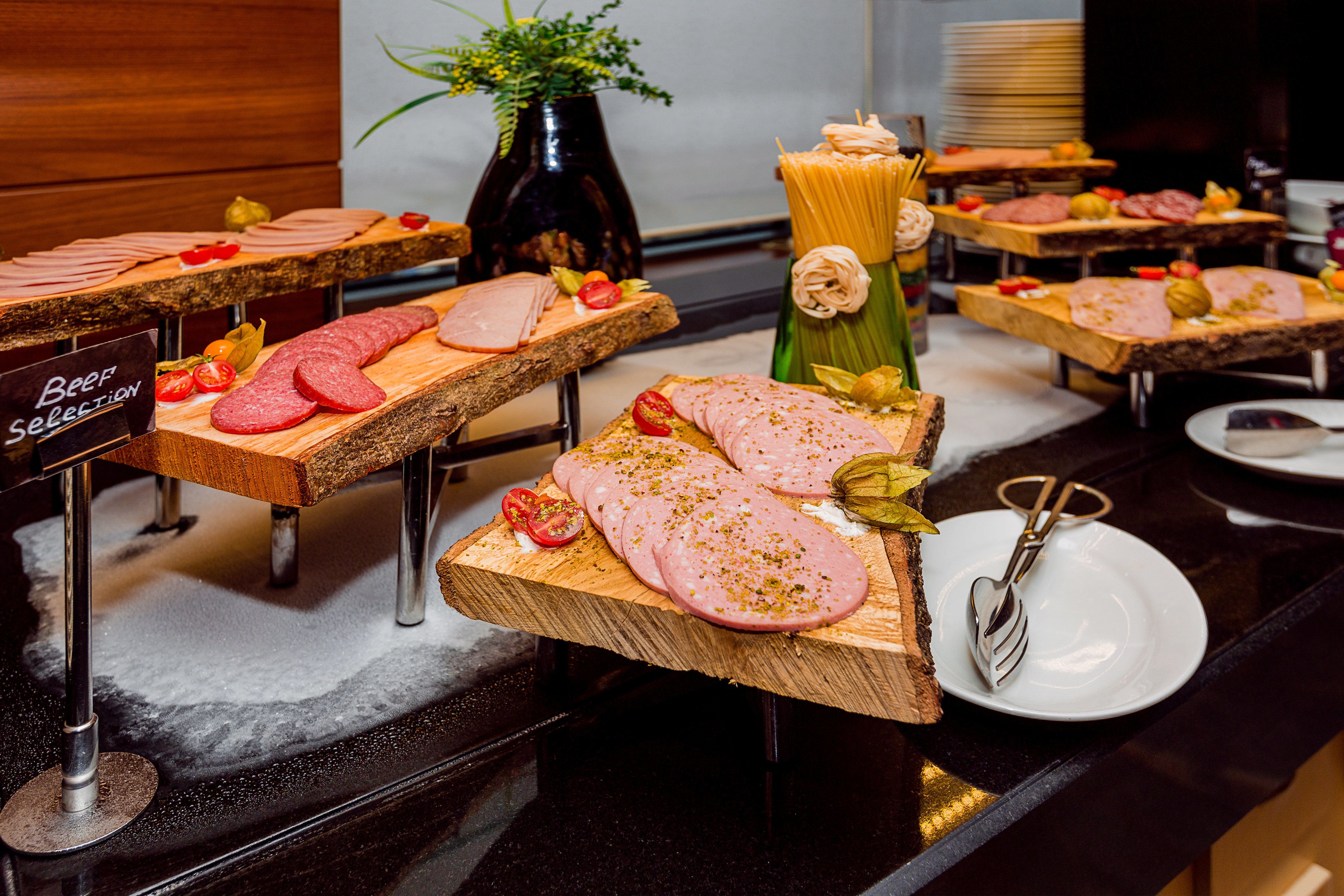 daily buffet breakfast (azn 27 per person)