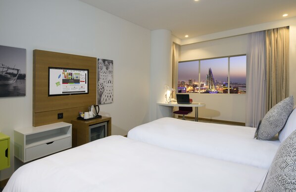 Standard Twin Room, 2 Twin Beds | Premium bedding, in-room safe, desk, soundproofing - Ibis Seef Manama (Manama)
