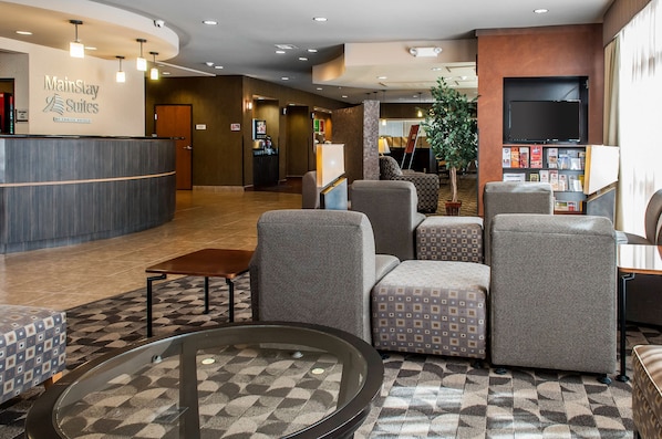 Sala de estar en el lobby