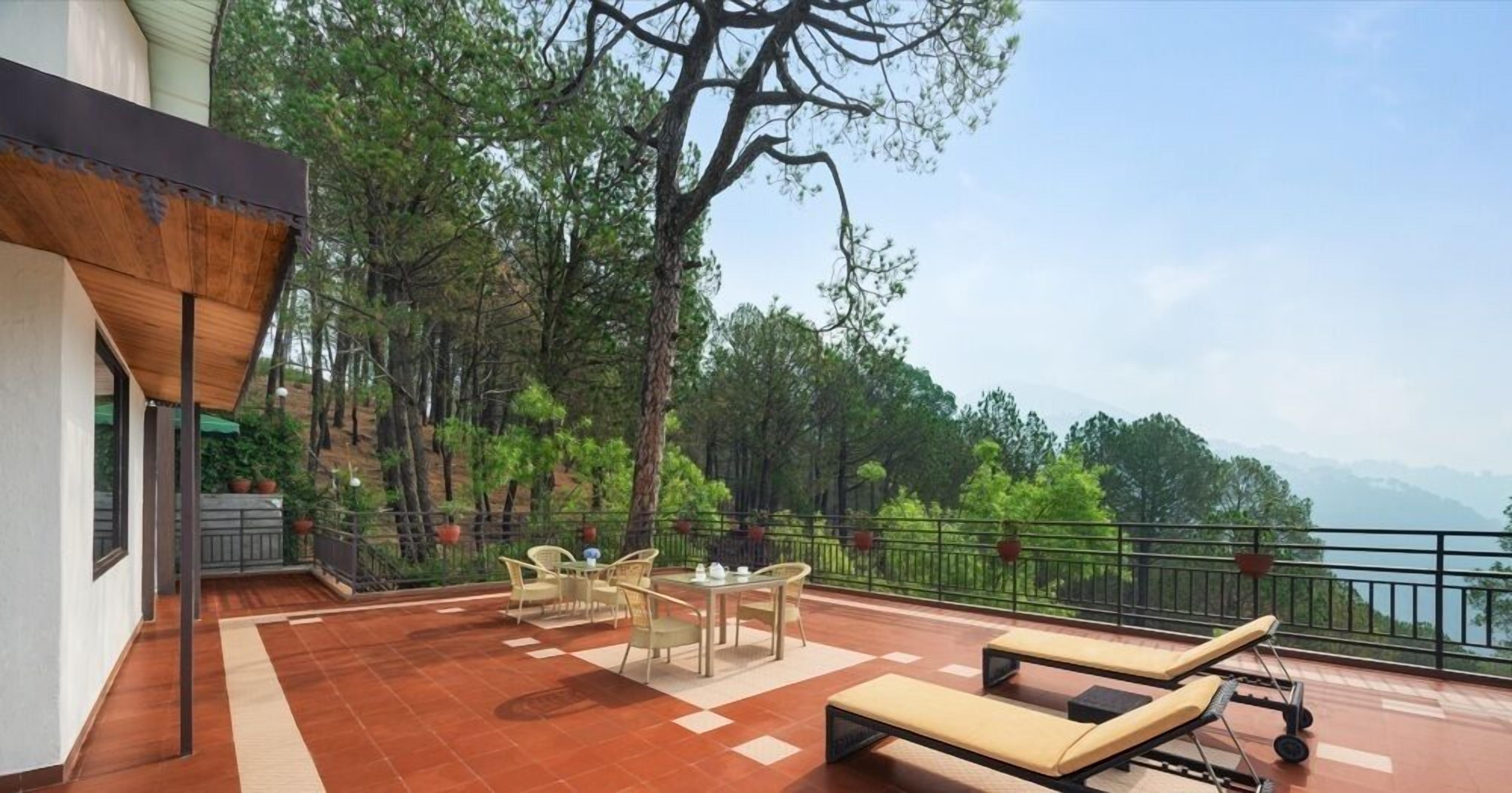 Suite, 1 kingsize-seng, fjellutsikt (Presidential Suite) | Terrasse/patio