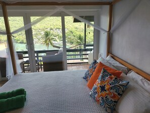 1 habitación y ropa de cama de alta calidad