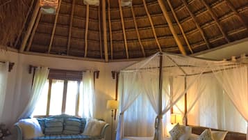 ラグジュアリー ルーム キングベッド 1 台ソファーベッド付き 浴槽 ガーデンビュー (Master Suite) | 部屋からの景観