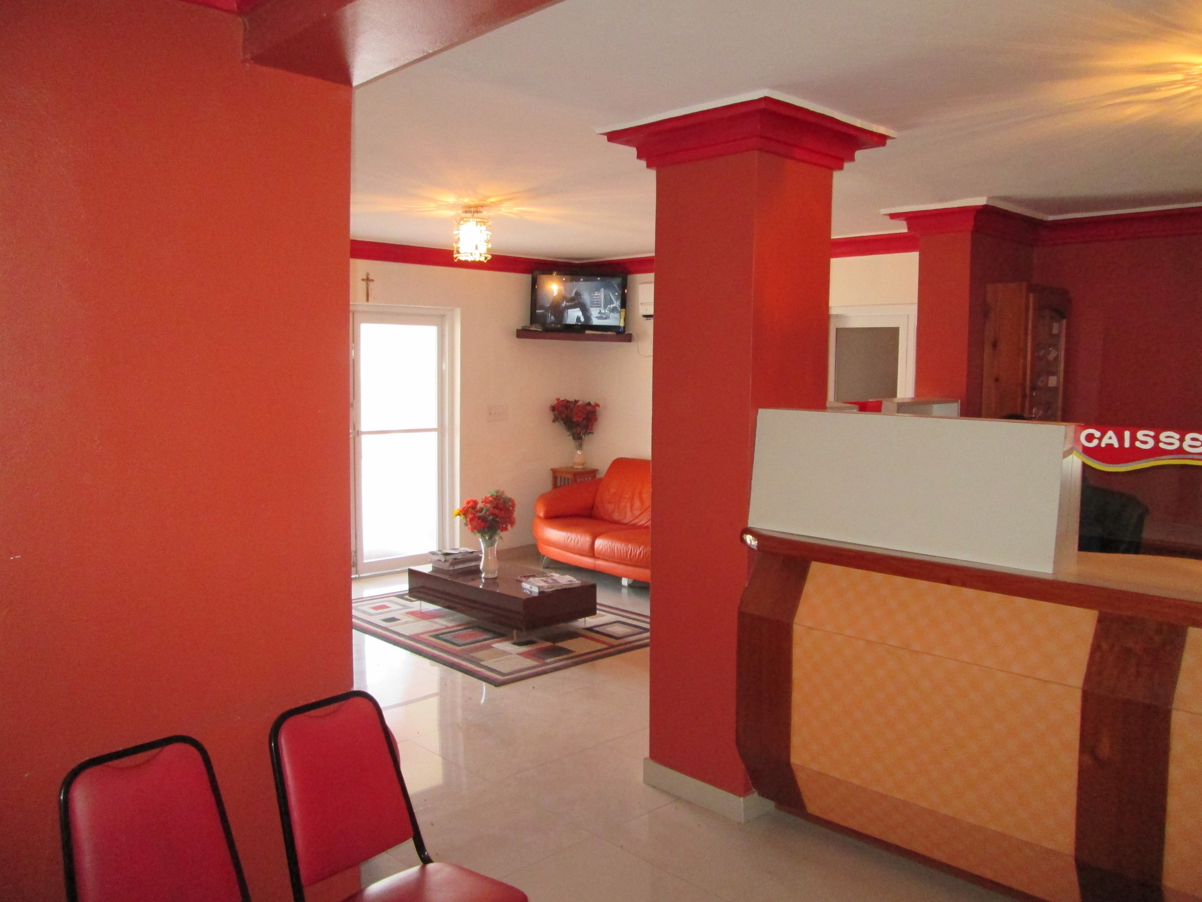 Lobby sitting area