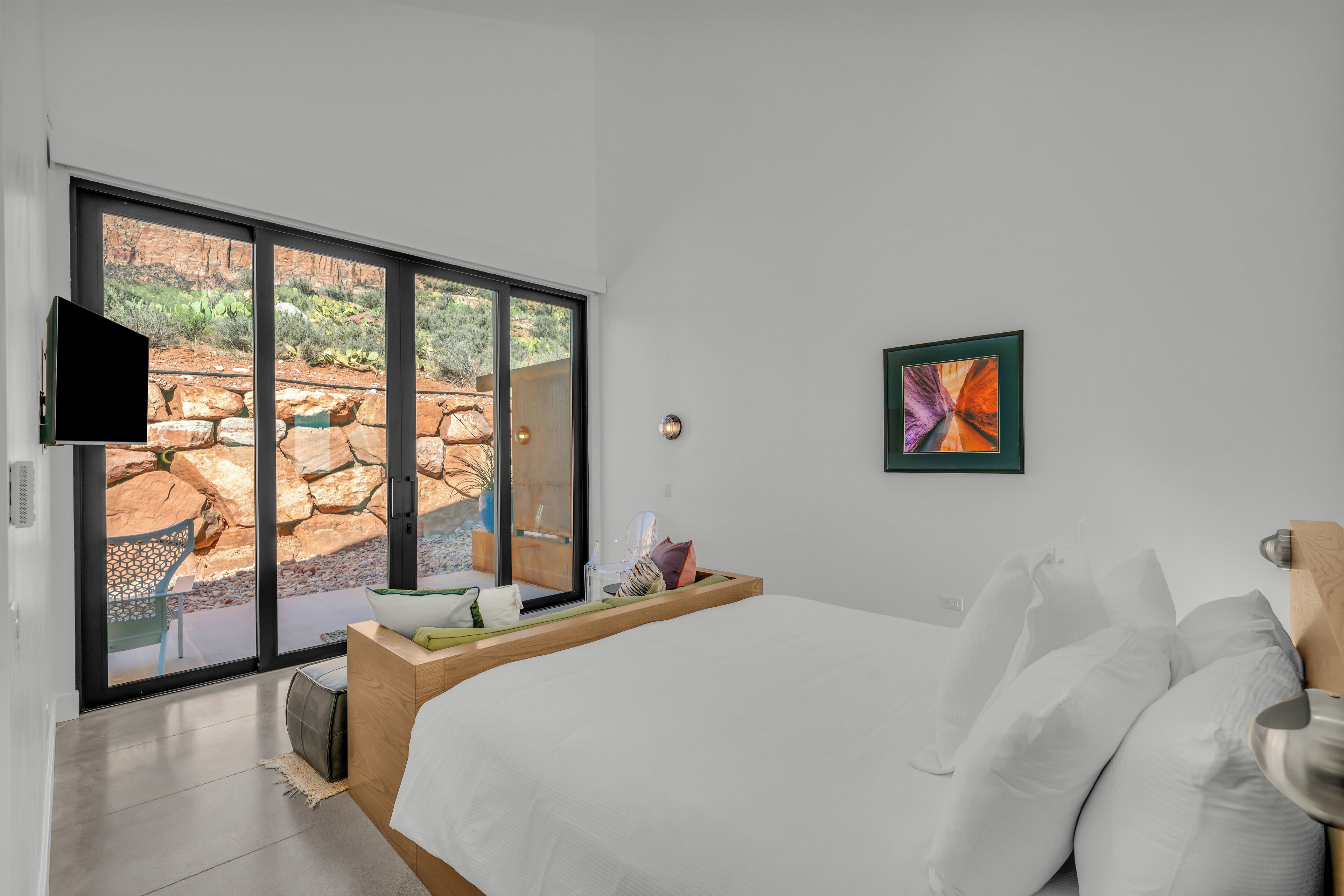 Suite Studio Luxe, 1 très grand lit | Draps italiens Frette, literie de qualité supérieure