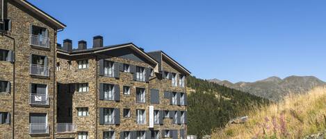 Façade de l’hébergement