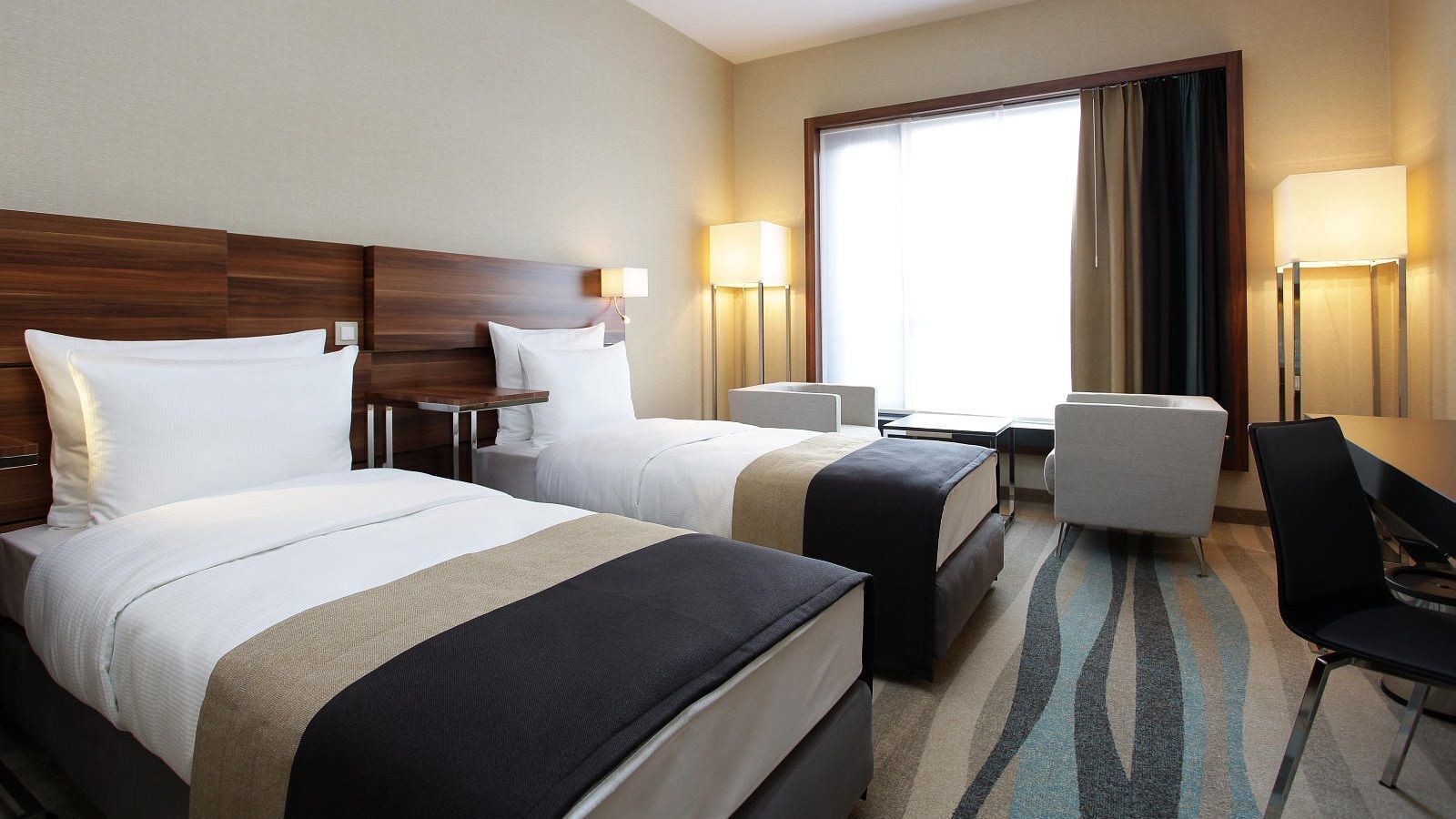 premium bedding, in-room safe, desk, soundproofing