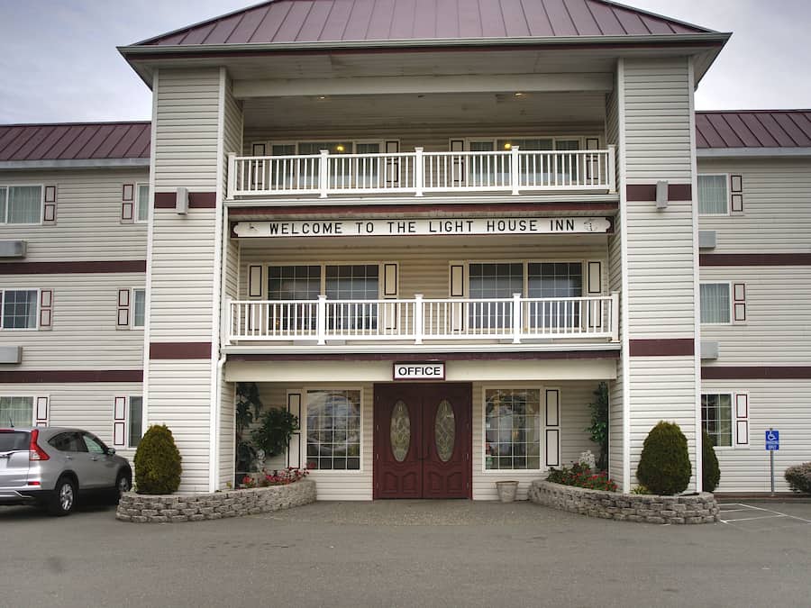 Fassade der Unterkunft