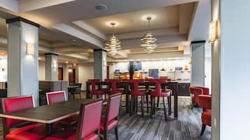 Free daily self-service breakfast