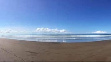 On the beach