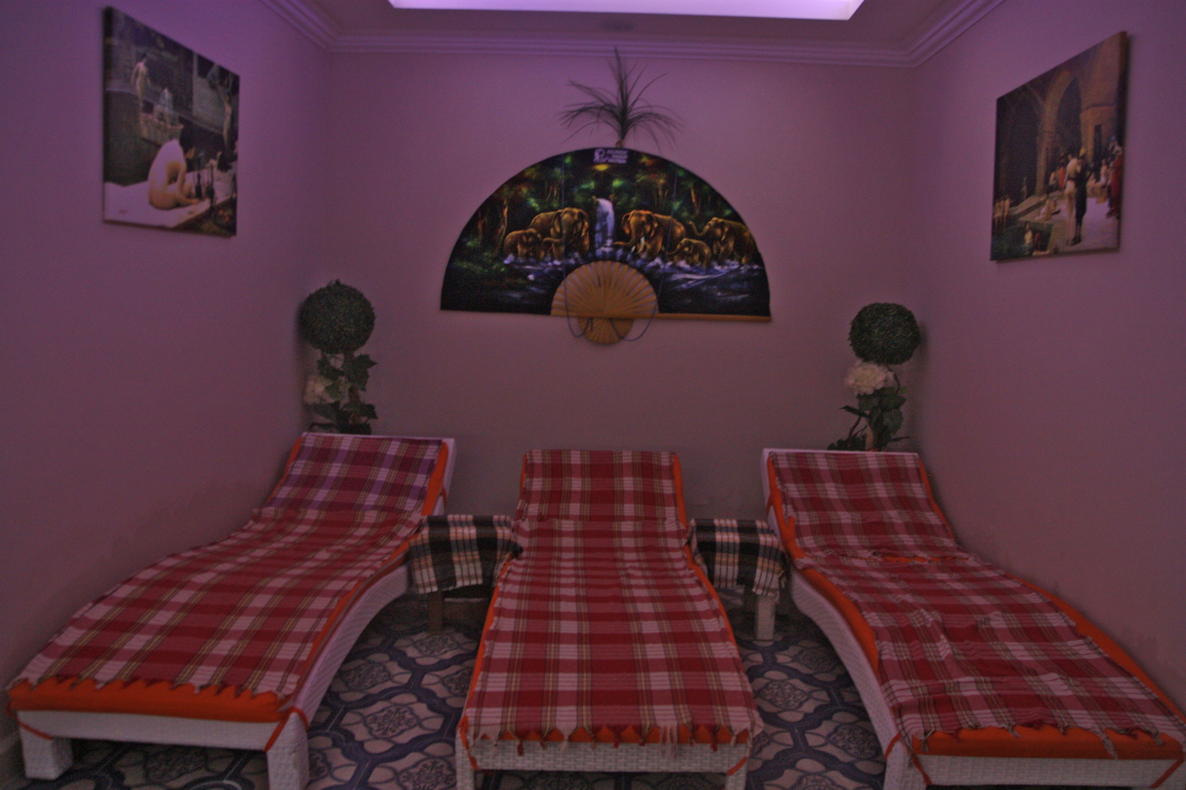 Bagno turco/hammam, 3 sale per trattamenti, massaggi