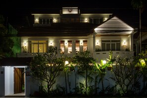 Façade de l’hébergement 