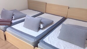 Triple Room | Premium bedding, memory foam beds, soundproofing, free WiFi