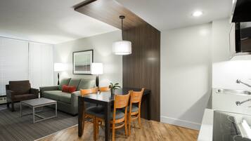 Suite, 1 King Bed with Sofa bed, Kitchen | Private kitchen