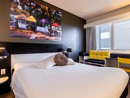 Junior Suite, Multiple Beds | In-room safe, individually decorated, desk, laptop workspace