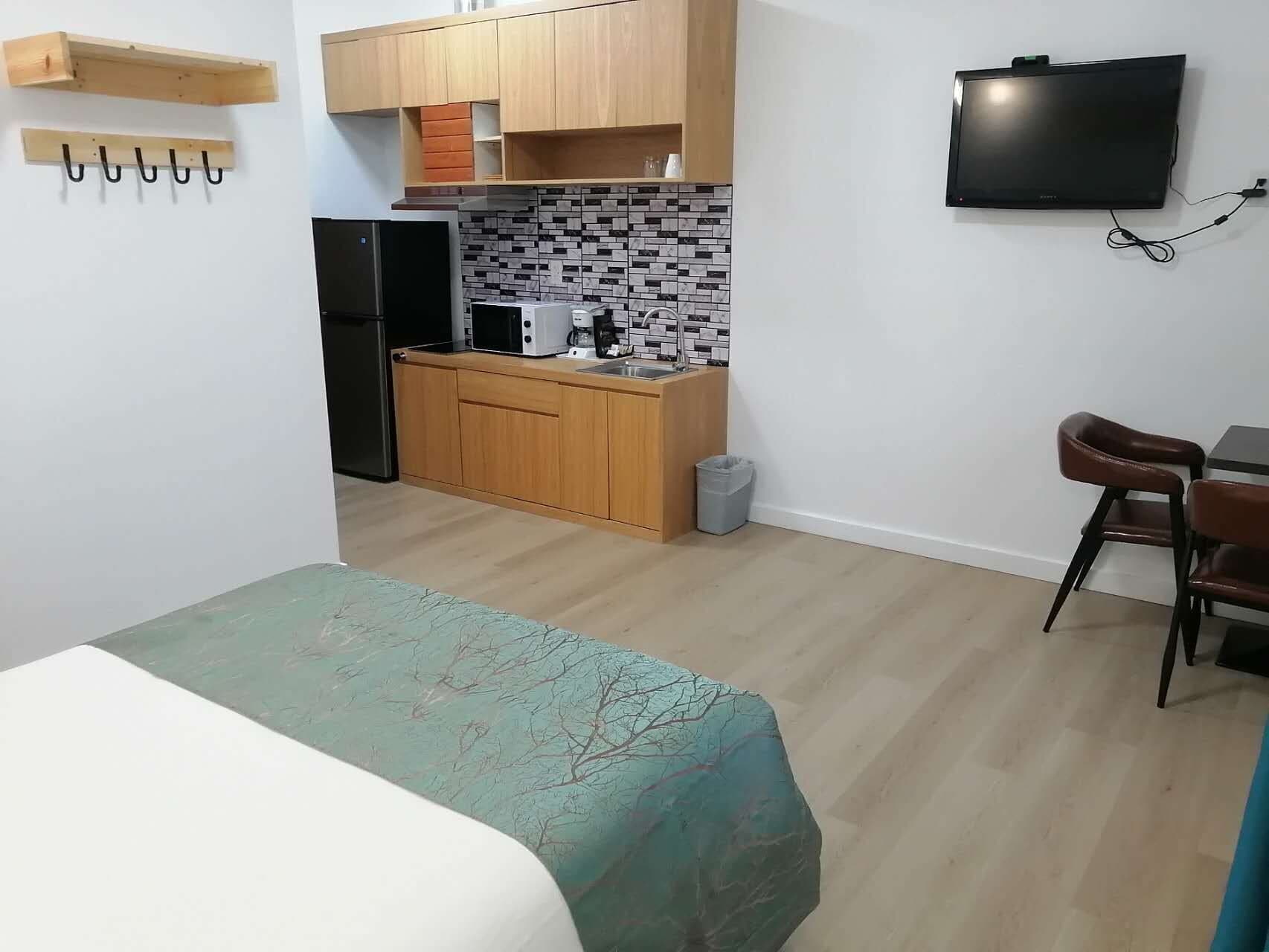 Suite, 1 lit double | Cuisine privée