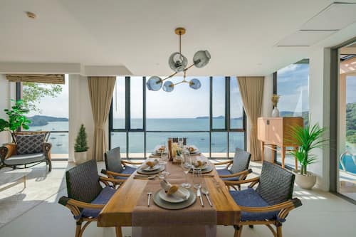 Ao Yon Two Bedroom Pool Villa | Living area | Flat-screen TV, DVD player