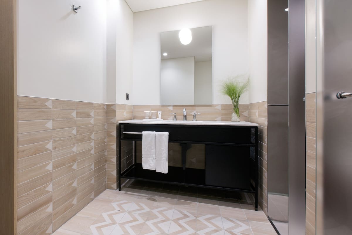 deluxe studio | premium bedding, tempur-pedic beds, in-room safe, desk