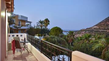 Chambre Confort Double ou avec lits jumeaux, vue jardin | Terrasse/Patio