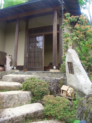 Terrace/patio - Yasuragino Bettei Shikitei (Fujiyoshida)
