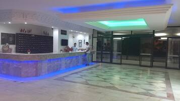 Interior entrance