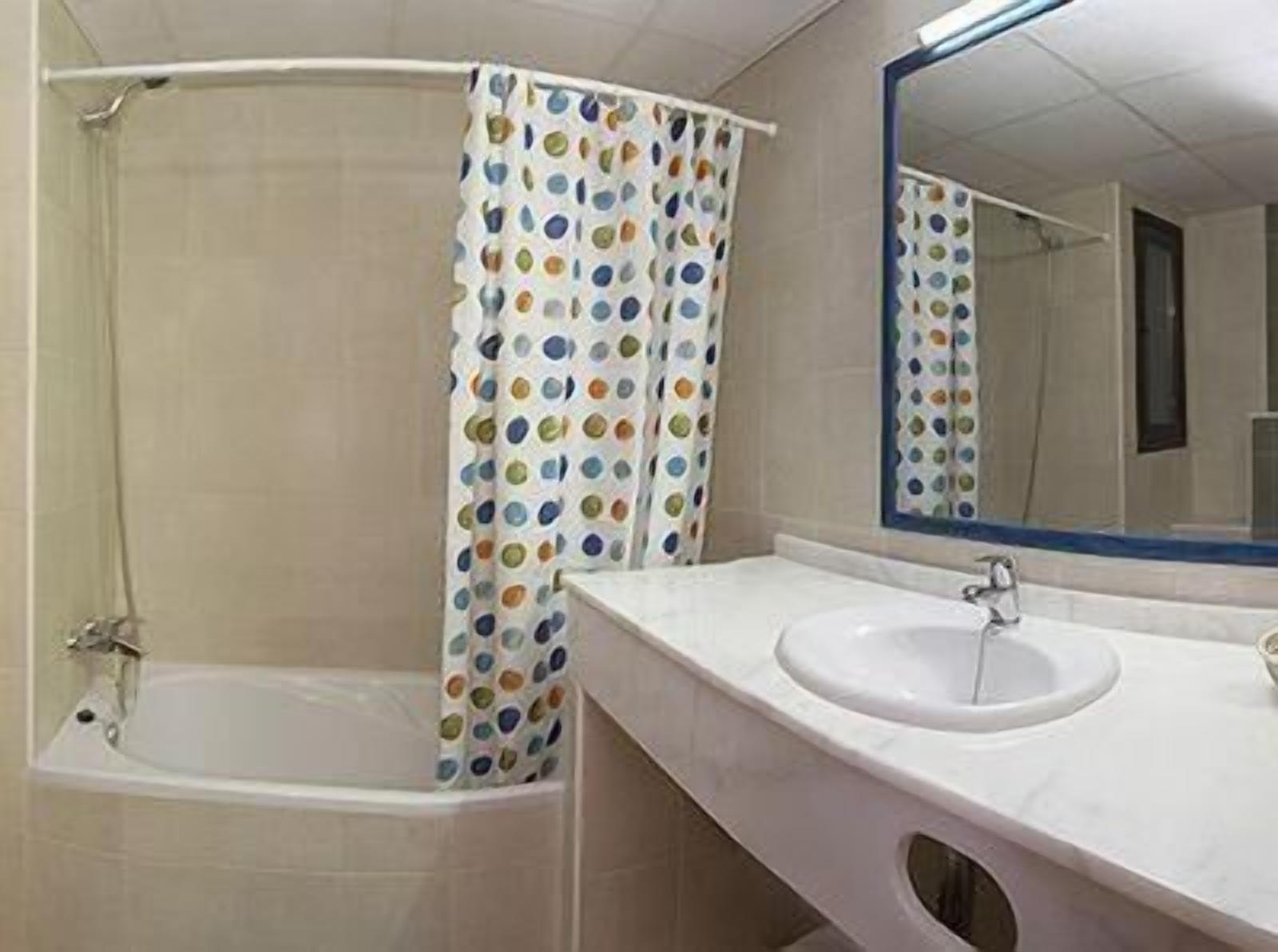 hair dryer, bidet, towels