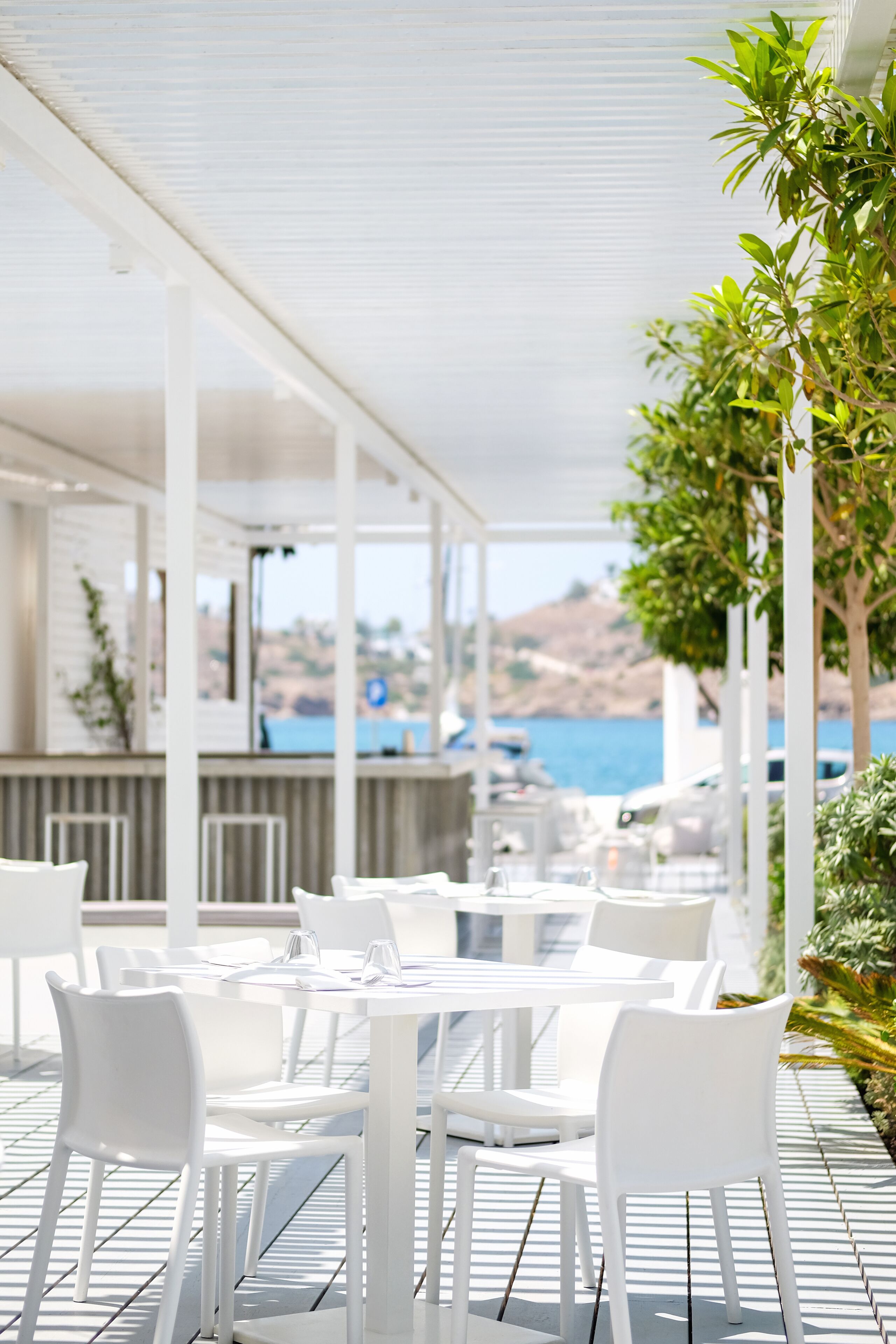 Breakfast, lunch, dinner served; Greek cuisine, beach views 