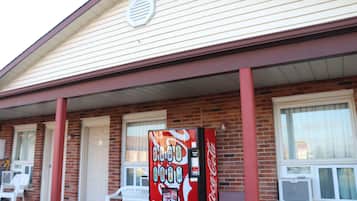 Overnatningsstedets indgangsparti