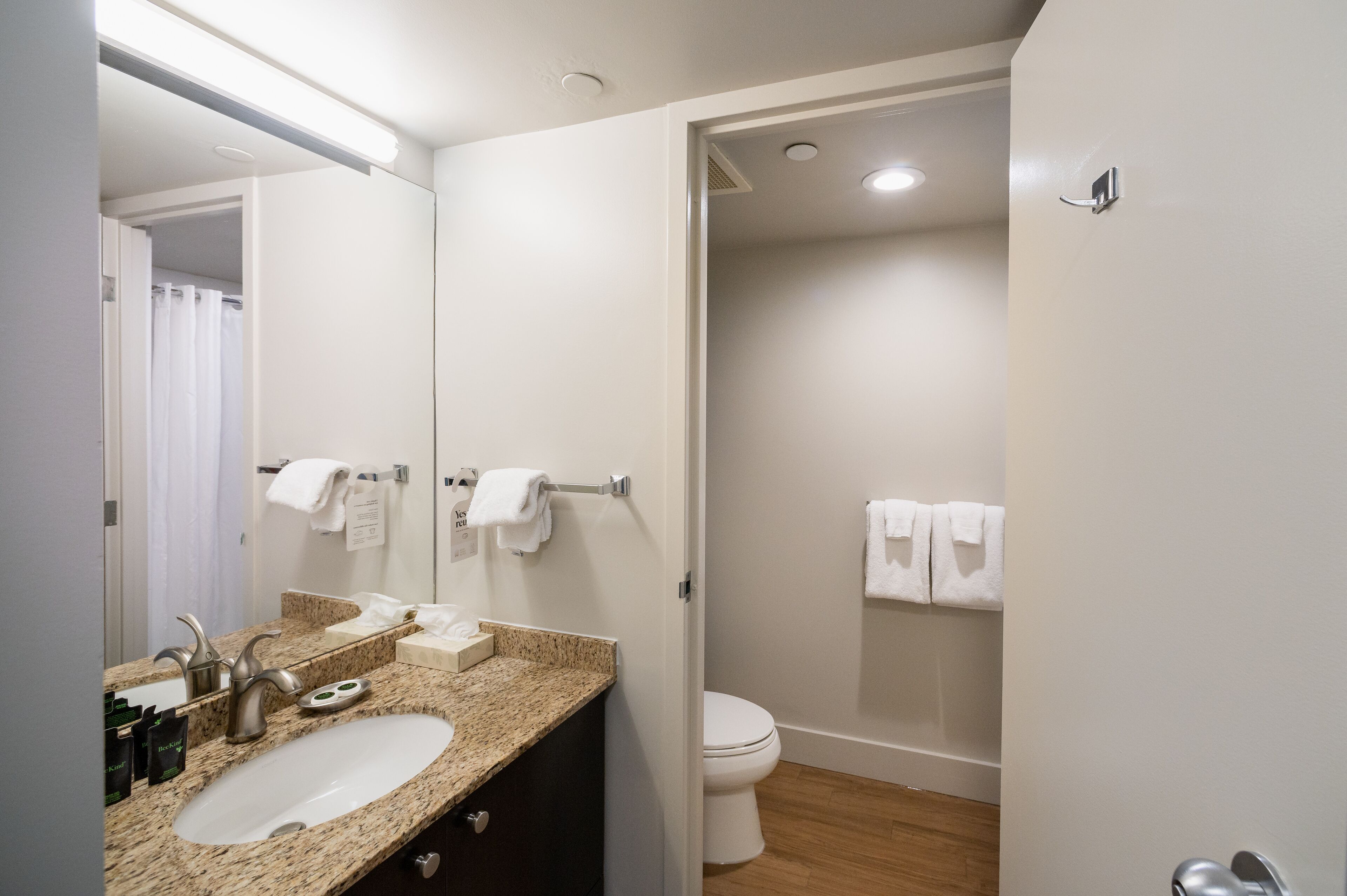 studio | bathroom | free toiletries, hair dryer, towels