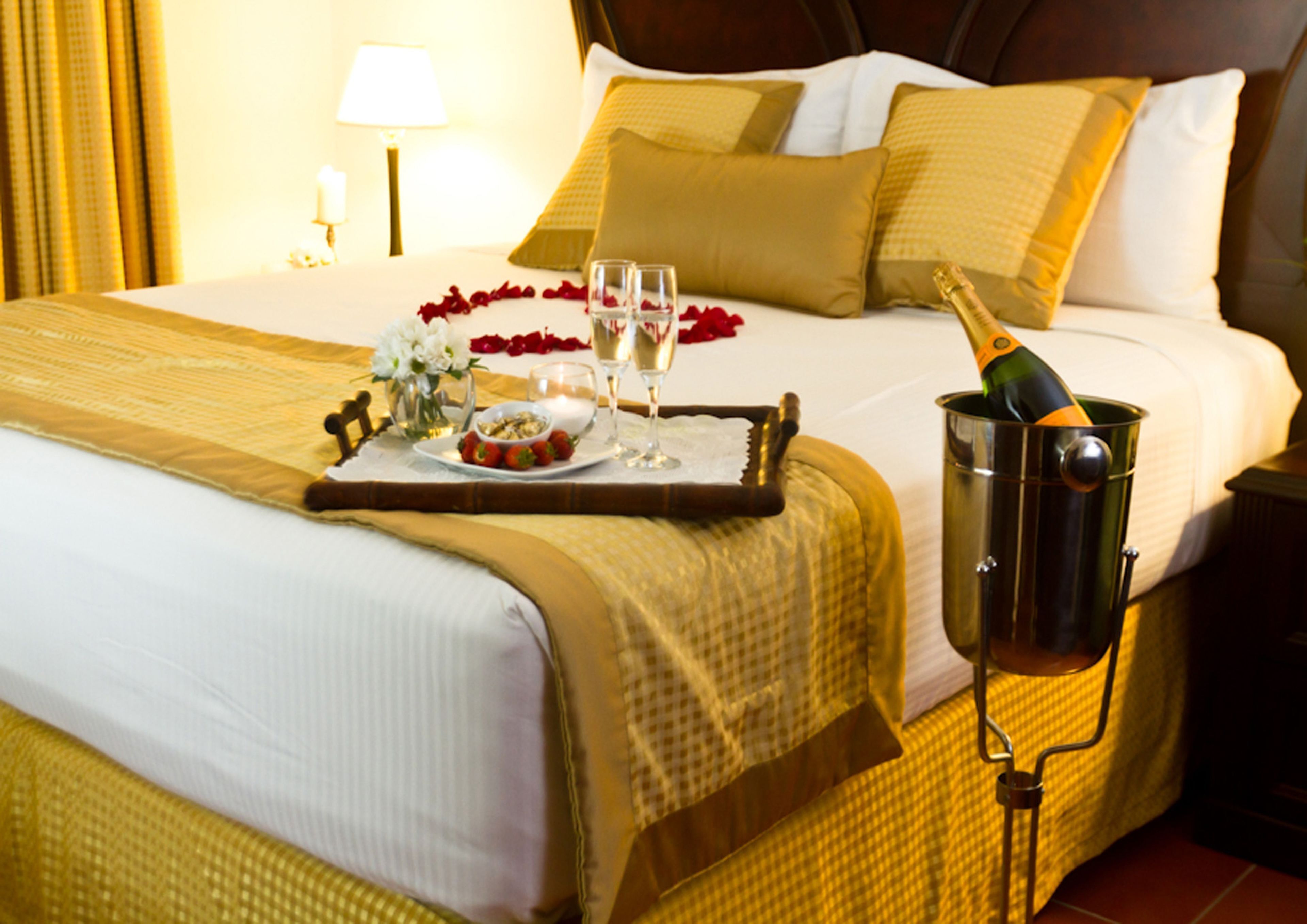 1 quarto, roupas de cama premium, frigobar, cofres nos quartos