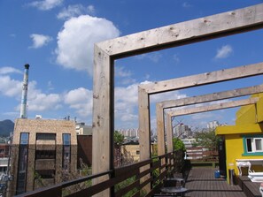 View from property - Calli Hostel (Busan)