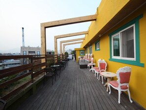 Terrace/patio - Calli Hostel (Busan)