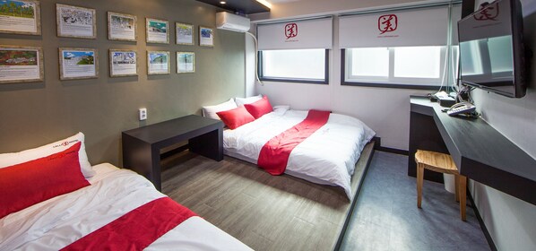 Deluxe Room (Free Parking) | Soundproofing, free WiFi - Calli Hostel (Busan)