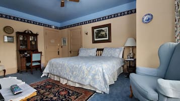 Elite kamer, 1 kingsize bed, bubbelbad (The Turret) | Kameruitzicht