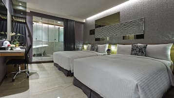 Superior Quadruple Room (Self Check-In) | Down comforters, free minibar, in-room safe, desk