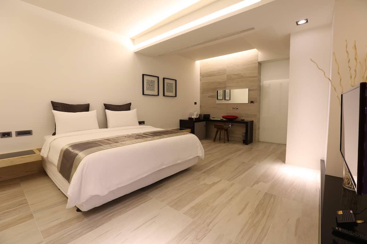 Basic Double Room | Premium bedding, memory foam beds, individually decorated