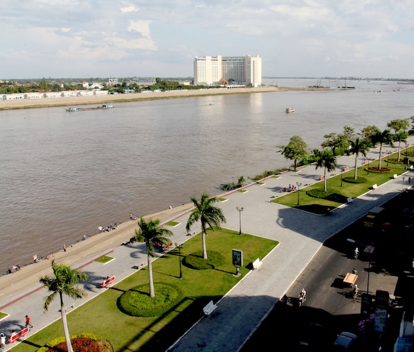 Vue depuis l’hébergement