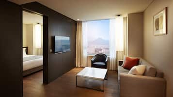 Grand Deluxe Double Room (Floor 25 ~ 27) | Premium bedding, down comforters, in-room safe, soundproofing