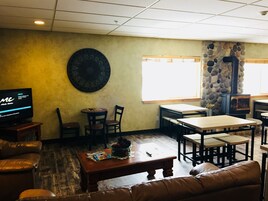 Sala de estar en el lobby