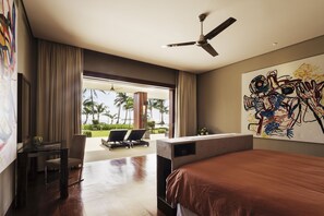 Uitzicht vanuit accommodatie