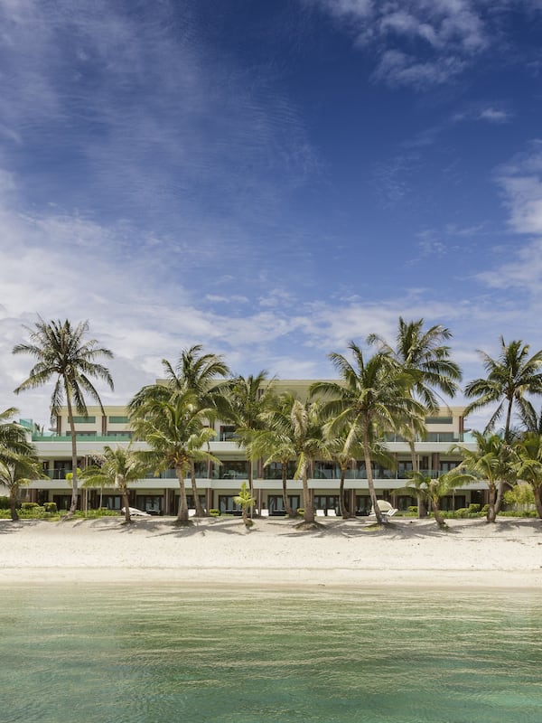 Private beach, white sand, beach cabanas, sun loungers