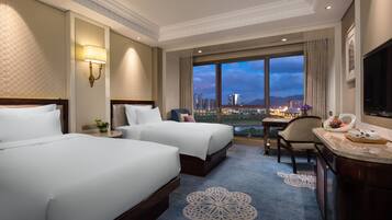 River View Twin Room | Egyptian cotton sheets, premium bedding, down duvets, pillow-top beds