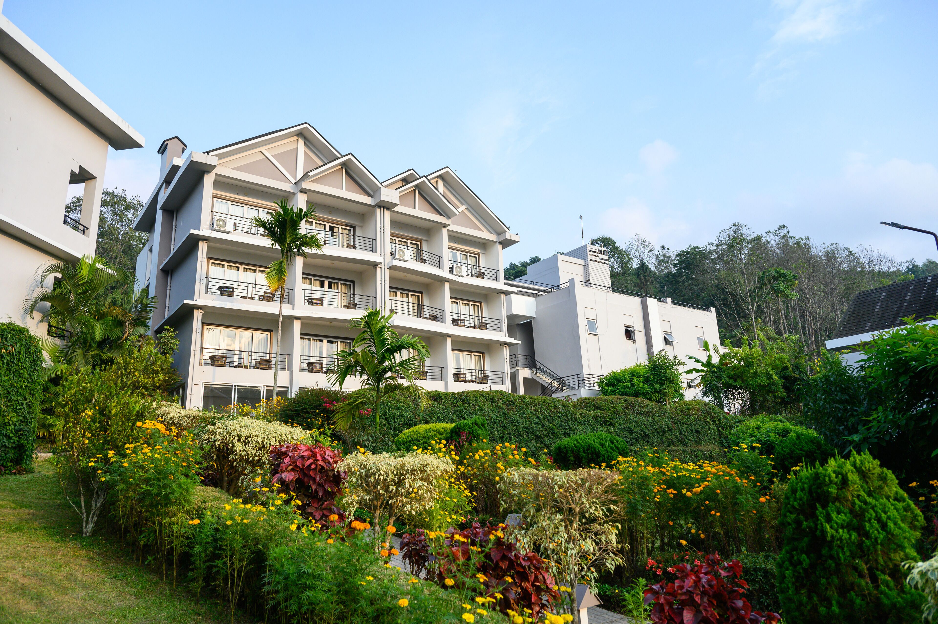 Façade de l’hébergement