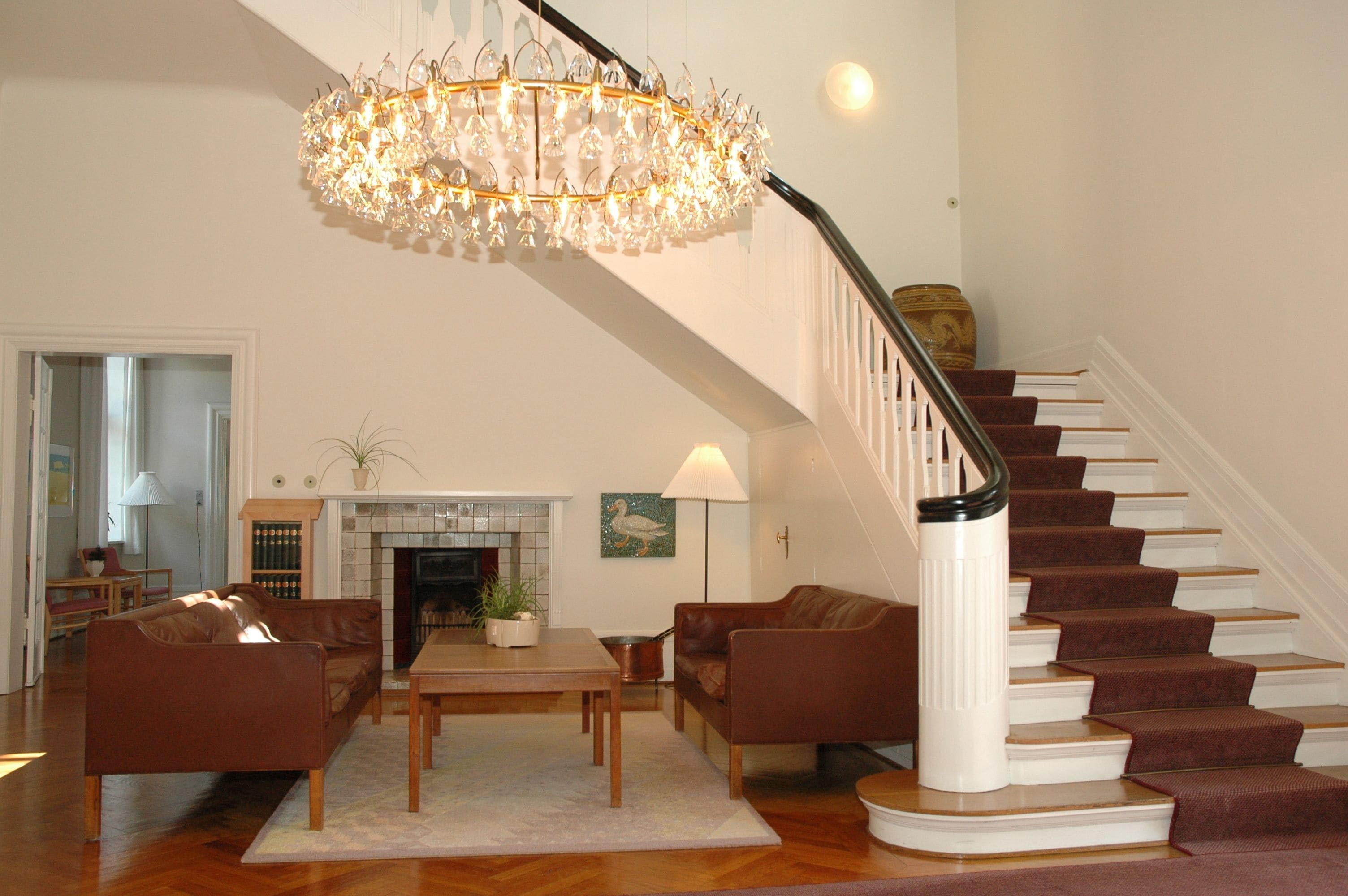 Sala de estar en el lobby