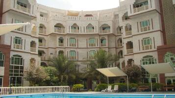 Indoor pool, outdoor pool