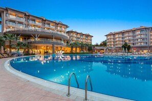 Front of property – evening/night