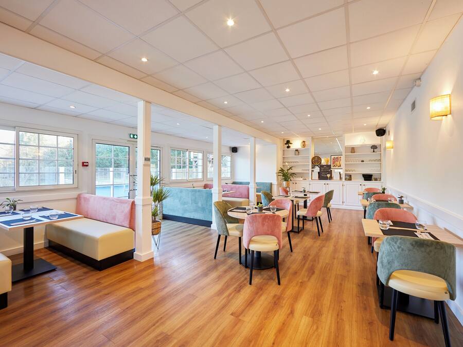 Mittagessen, Abendessen, französische Küche, Blick auf den Garten