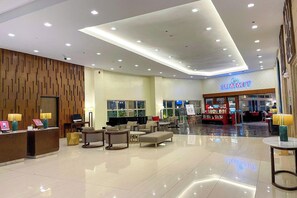 Sala de estar en el lobby