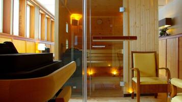 Sauna, salles de massage et de soins