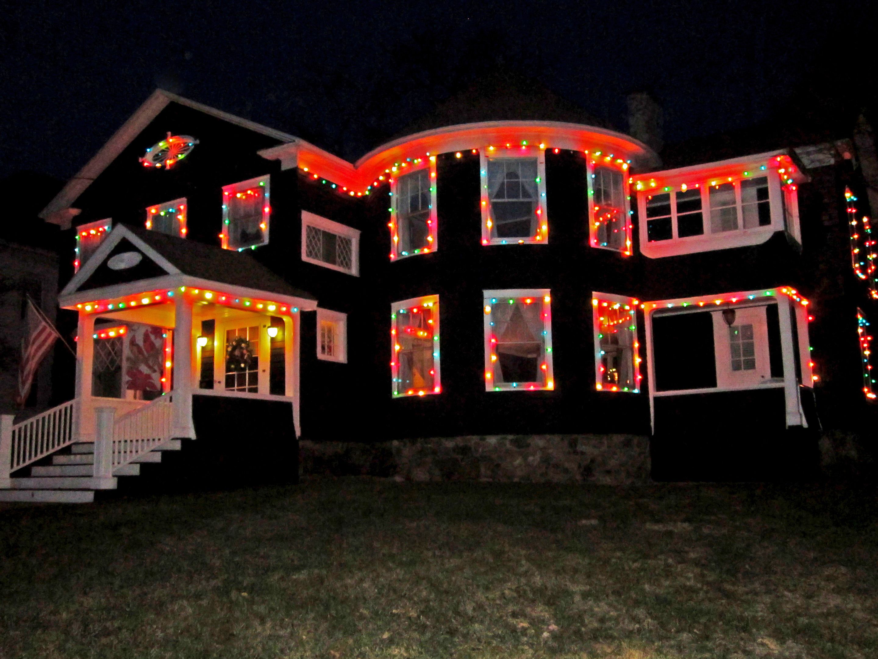 Front of property - evening/night