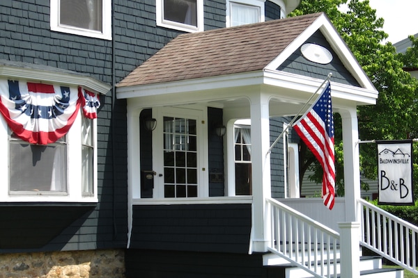 Fassade der Unterkunft